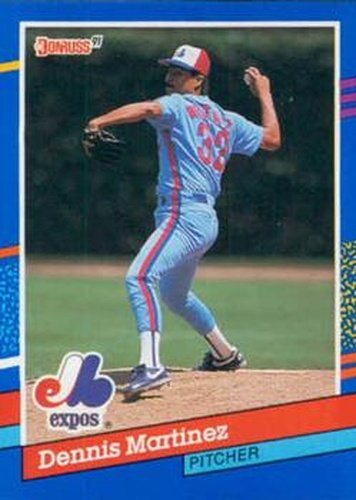 #139 Dennis Martinez - Montreal Expos - 1991 Donruss Baseball