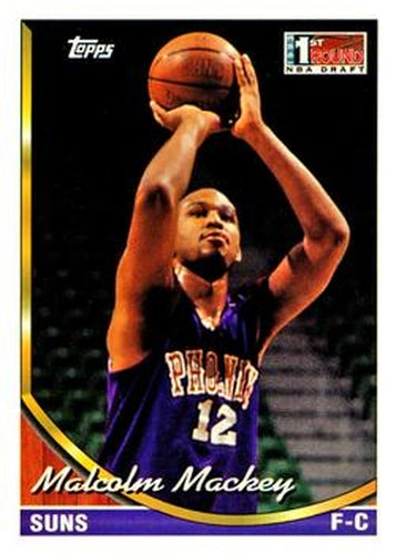 #139 Malcolm Mackey - Phoenix Suns - 1993-94 Topps Basketball