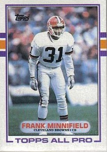#139 Frank Minnifield - Cleveland Browns - 1989 Topps Football