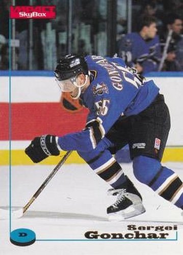 #139 Sergei Gonchar - Washington Capitals - 1996-97 SkyBox Impact Hockey