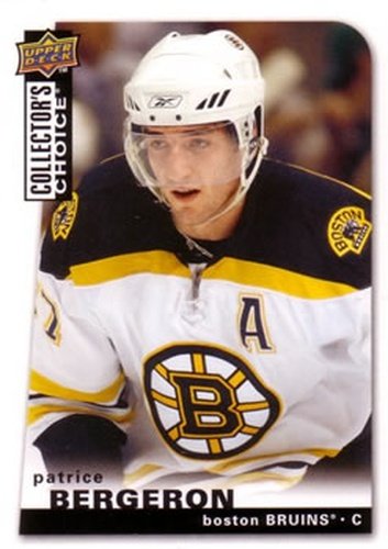 #139 Patrice Bergeron - Boston Bruins - 2008-09 Collector's Choice Hockey