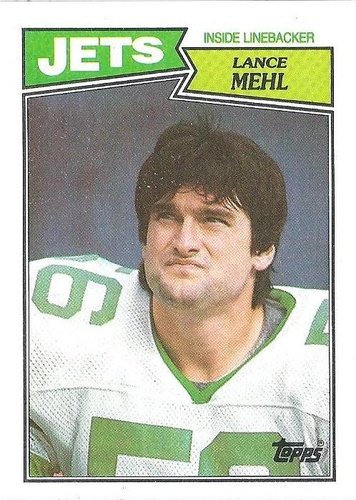 #139 Lance Mehl - New York Jets - 1987 Topps Football