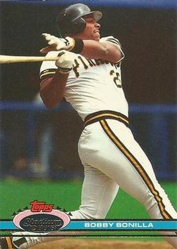 #139 Bobby Bonilla - Pittsburgh Pirates - 1991 Stadium Club Baseball