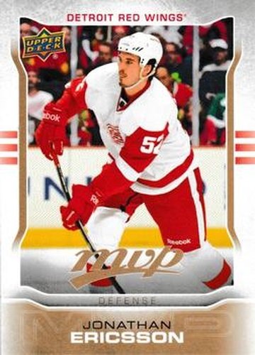 #139 Jonathan Ericsson - Detroit Red Wings - 2014-15 Upper Deck MVP Hockey