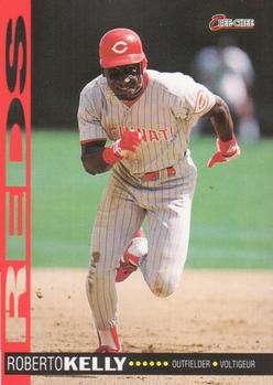 #139 Roberto Kelly - Cincinnati Reds - 1994 O-Pee-Chee Baseball