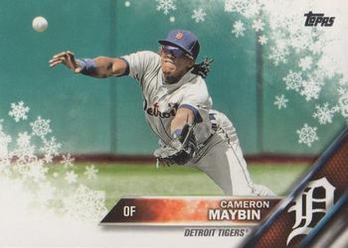 #HMW139 Cameron Maybin - Detroit Tigers - 2016 Topps Holiday Baseball