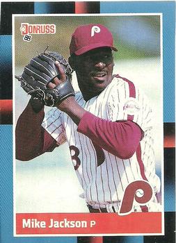 #139 Mike Jackson - Philadelphia Phillies - 1988 Donruss Baseball