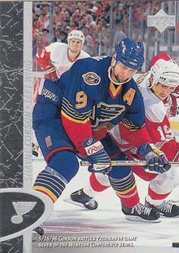 #139 Shayne Corson - St. Louis Blues - 1996-97 Upper Deck Hockey