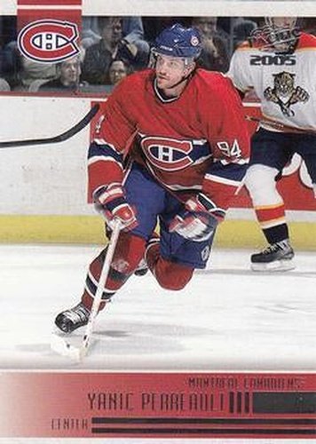#139 Yanic Perreault - Montreal Canadiens - 2004-05 Pacific Hockey