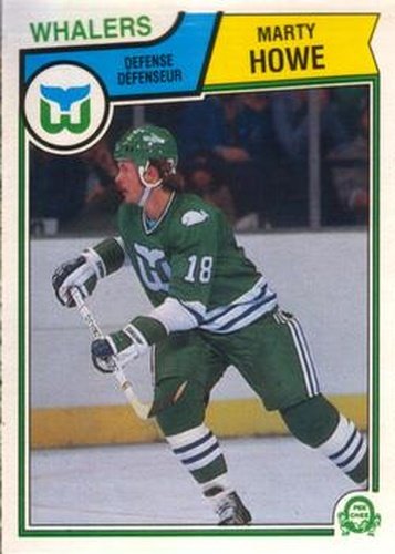 #139 Marty Howe - Hartford Whalers - 1983-84 O-Pee-Chee Hockey