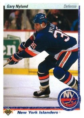#139 Gary Nylund - New York Islanders - 1990-91 Upper Deck Hockey