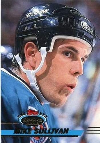 #139 Mike Sullivan - San Jose Sharks - 1993-94 Stadium Club Hockey