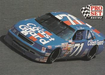 #139 D.Marcis Coast Guard Car - Marcis Auto Racing - 1991 Pro Set Racing