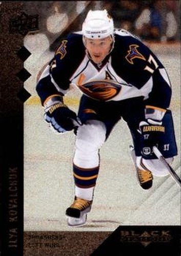 #139 Ilya Kovalchuk - Atlanta Thrashers - 2009-10 Upper Deck Black Diamond Hockey