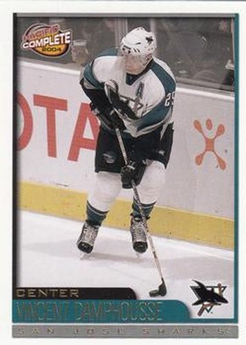 #139 Vincent Damphousse - San Jose Sharks - 2003-04 Pacific Complete Hockey