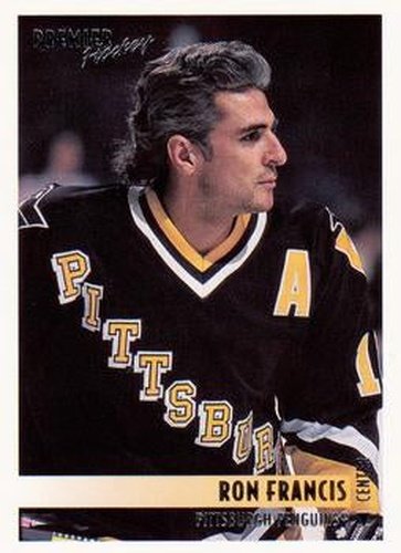 #139 Ron Francis - Pittsburgh Penguins - 1994-95 O-Pee-Chee Premier Hockey