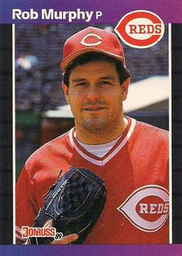 #139 Rob Murphy - Cincinnati Reds - 1989 Donruss Baseball