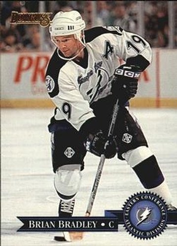 #139 Brian Bradley - Tampa Bay Lightning - 1995-96 Donruss Hockey