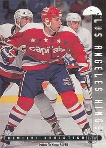 #139 Dmitri Khristich - Washington Capitals - 1995-96 Leaf Hockey