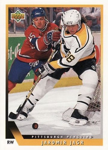 #139 Jaromir Jagr - Pittsburgh Penguins - 1993-94 Upper Deck Hockey