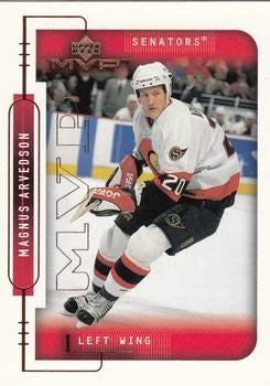 #139 Magnus Arvedson - Ottawa Senators - 1999-00 Upper Deck MVP Hockey