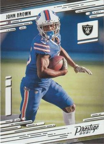 #139 John Brown - Las Vegas Raiders - 2021 Panini Prestige Football