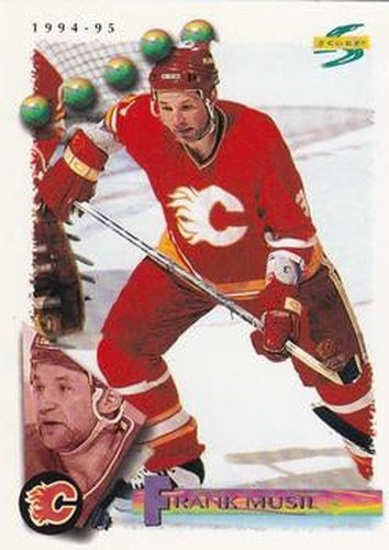 #139 Frank Musil - Calgary Flames - 1994-95 Score Hockey