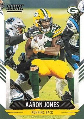 #139 Aaron Jones - Green Bay Packers - 2021 Score Football