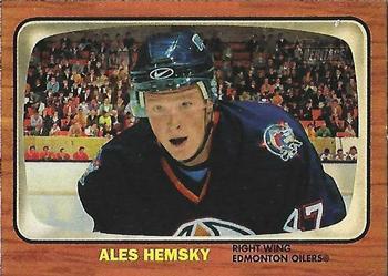#139 Ales Hemsky - Edmonton Oilers - 2002-03 Topps Heritage Hockey