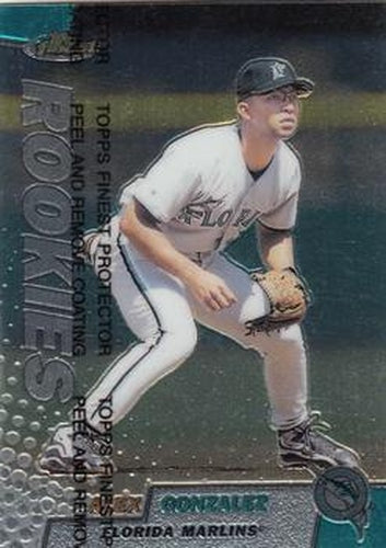 #139 Alex Gonzalez - Florida Marlins - 1999 Finest Baseball