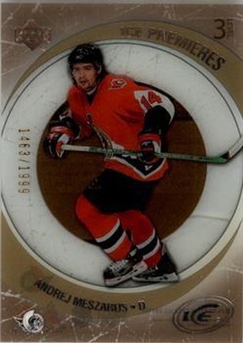 #139 Andrej Meszaros - Ottawa Senators - 2005-06 Upper Deck Ice Hockey