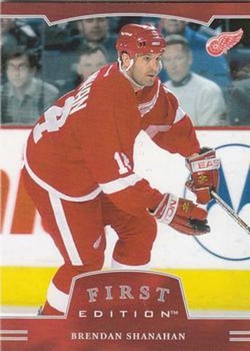 #139 Brendan Shanahan - Detroit Red Wings - 2002-03 Be a Player First Edition Hockey
