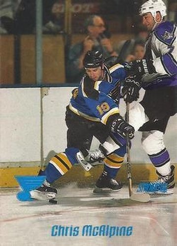 #139 Chris McAlpine - St. Louis Blues - 1999-00 Stadium Club Hockey
