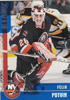 #139 Felix Potvin - New York Islanders - 1999-00 Be a Player Memorabilia Hockey