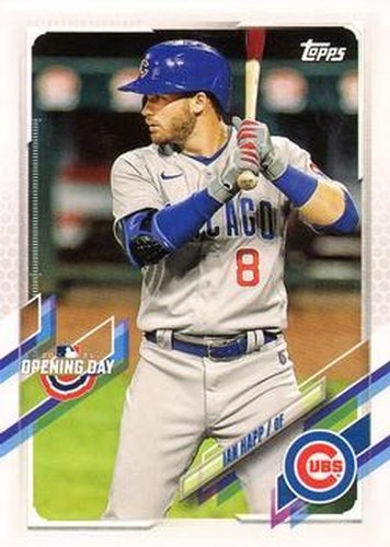 #139 Ian Happ - Chicago Cubs - 2021 Topps Opening Day Baseball