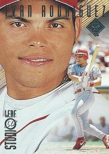#139 Ivan Rodriguez - Texas Rangers - 1996 Studio Baseball