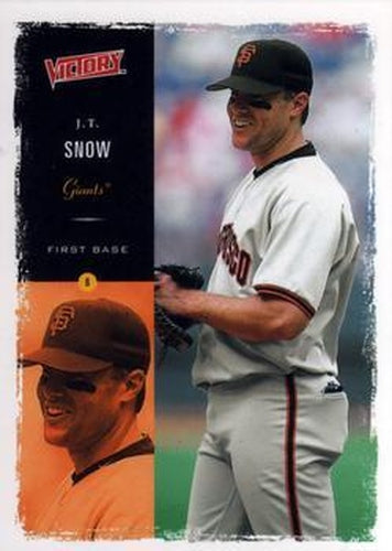 #139 J.T. Snow - San Francisco Giants - 2000 Upper Deck Victory Baseball