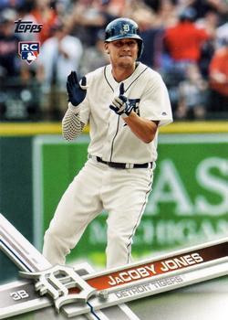 #139 JaCoby Jones - Detroit Tigers - 2017 Topps Baseball
