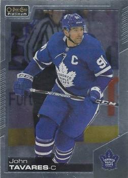 #139 John Tavares - Toronto Maple Leafs - 2020-21 O-Pee-Chee Platinum Hockey