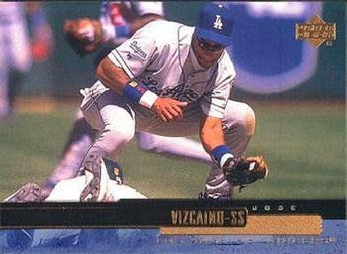 #139 Jose Vizcaino - Los Angeles Dodgers - 2000 Upper Deck Baseball