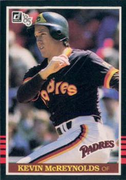 #139 Kevin McReynolds - San Diego Padres - 1985 Donruss Baseball
