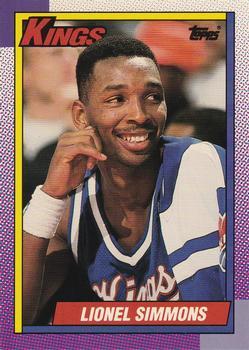 #139 Lionel Simmons - Sacramento Kings - 1992-93 Topps Archives Basketball