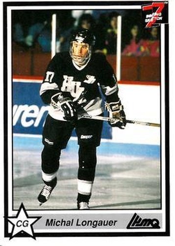 #139 Michal Longauer - Hull Olympique - 1990-91 7th Inning Sketch QMJHL Hockey