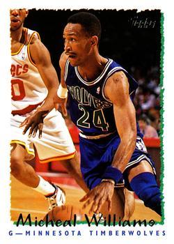 #139 Micheal Williams - Minnesota Timberwolves - 1994-95 Topps Basketball