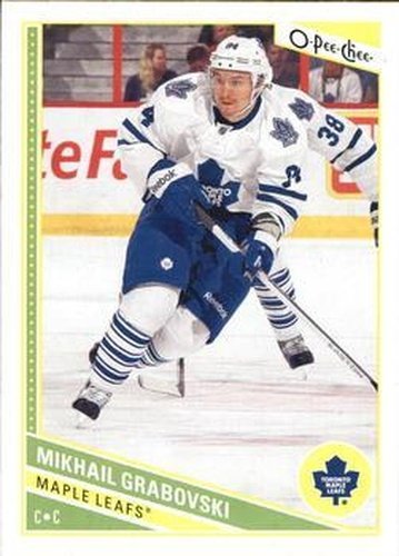#139 Mikhail Grabovski - Toronto Maple Leafs - 2013-14 O-Pee-Chee Hockey