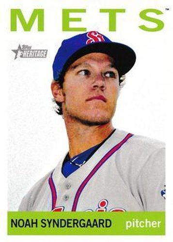 #139 Noah Syndergaard - St. Lucie Mets - 2013 Topps Heritage Minor League Baseball