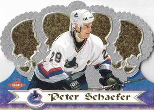 #139 Peter Schaefer - Vancouver Canucks - 1999-00 Pacific Crown Royale Hockey