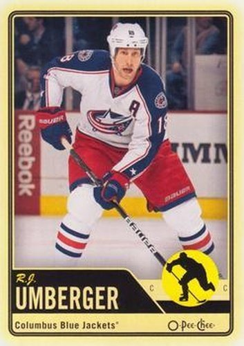 #139 R.J. Umberger - Columbus Blue Jackets - 2012-13 O-Pee-Chee Hockey