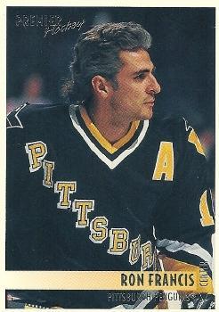 #139 Ron Francis - Pittsburgh Penguins - 1994-95 Topps Premier Hockey