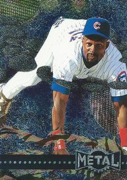 #139 Shawon Dunston - Chicago Cubs - 1996 Metal Universe Baseball